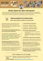 Vorschau - Arbeitsblätter - Hörverstehen A1: Wo ist die Bäckerei? – inkl. Skript, MP3 & Hörprobe - Seite 1
