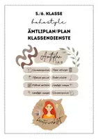 Vorschau - Poster - Ämtliplan/ Plan Klassendienste - Deckblatt