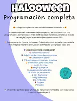 Vista previa - Unidades / Secuencias / Situaciones de Aprendizaje - Halloween programación - página 1