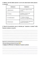 anteprima - Compiti in classe/Test - Esame processo di fissione nucleare e produzione di energia - Pagina 2