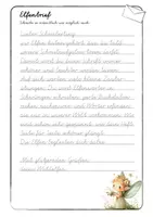 Vorschau - Unterrichtsreihen - Schönschrift Schreibschrift vereinfachte Ausgangsschrift VA festigen - Seite 2