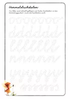 Vorschau - Unterrichtsreihen - Schönschrift Schreibschrift vereinfachte Ausgangsschrift VA festigen - Seite 3