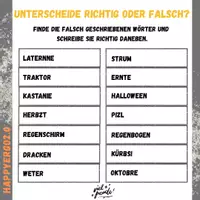 Vorschau - Spiele - Richtig oder Falsch. Schau genau hin. - Deckblatt