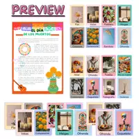 Vista previa - Hojas de trabajo - Día de los Muertos . Adapted to 3 levels. Reading and writing. - Portada