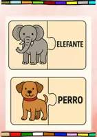 Vista previa - Juegos / Gamificación - Tarjetas Puzzle de Animales + 20 Juegos Educativos - página 3