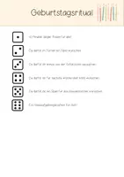 Vorschau - Poster - Geburtstagsritual - Deckblatt