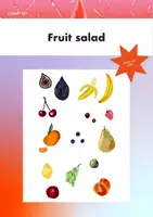 Vista previa - Elementos para la creación de materiales - Clipart set: Fruitsalad (Frutas) - Portada