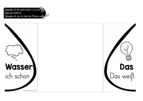 Vorschau - Unterrichtsreihen - Das Wasser - Lapbook - Jahrgangsstufe 3/4 - Seite 2