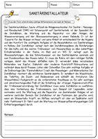 Vorschau - Arbeitsblätter - Sanitärinstallateur Beruf Arbeitsblätter mit Fragen + Lösungen Deutsch DaZ AB - Seite 1