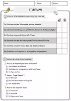 Vorschau - Arbeitsblätter - Stuntman Beruf Arbeitsblätter mit Fragen + Lösungen Deutsch DaZ AB - Seite 2