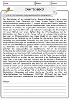 Vorschau - Arbeitsblätter - Zahntechniker Beruf Arbeitsblätter mit Fragen + Lösungen Deutsch DaZ AB - Seite 1