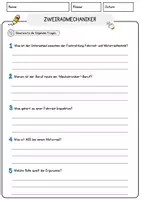 Vorschau - Arbeitsblätter - Berufe Sammelpaket: Quizfragen, Leseverständnis und Denkaufgaben - Seite 3