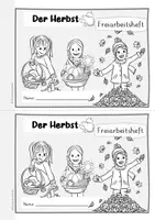 Vorschau - Arbeitsblätter - (Frei)Arbeitsheft Der Herbst Klasse 1 2 3 Freiarbeit/ Lerntheke - Seite 3