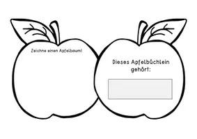 Vorschau - Anderer Materialtyp - Apfel Faltbüchlein - Seite 1
