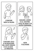 anteprima - Flashcard - Le regole per star bene a scuola - Pagina 1
