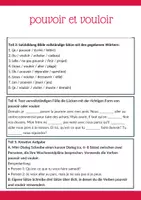 Vorschau - Arbeitsblätter - Arbeitsblatt Pouvoir und Vouloir - Seite 3