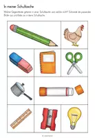 Vorschau - Arbeitsblätter - In meiner Schultasche - Sachunterricht GS 1 - Seite 3