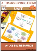 Aperçu - Préparation de séquence / Séquence complète - Thanksgiving Lesson Plan - Seasonal Activity - Page 1