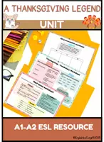 Aperçu - Préparation de séquence / Séquence complète - Thanksgiving Lesson Plan - Seasonal Activity - Page 2
