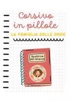 anteprima - Esercizi - Corsivo - famiglia delle onde - Pagina di copertina