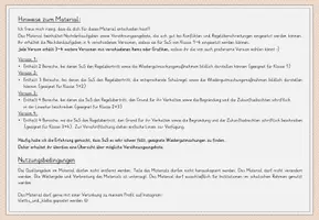Vorschau - Arbeitsblätter - Nachdenkaufgaben Kl. 1-4 + Versöhnungsangebote, Wiedergutmachung, Konflikte lösen, verschiedene Versionen! - Seite 1