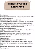 Vorschau - Arbeitsblätter - Bingo-Spiel: natürliche Zahlen bis über 1 Million – 3-fach differenziert - Seite 1