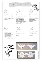 Vorschau - Mal- und Bastelvorlagen - Scherenschnitte - Halloween - Seite 1