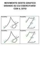 anteprima - Esercizi - Corsivo le speciali-lettere maiuscole-collegamenti speciali - Pagina 1