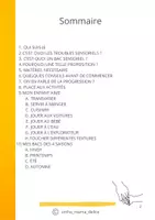 Aperçu - Jeux - Les bacs sensoriels, activité pour la maison EBOOK - Page 1