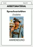 Vorschau - Unterrichtsreihen - Sprachwandel & Sprachvarietäten Deutsch – Jugendsprache, Dialekte, Soziolekte und Sprachkritik - Seite 1