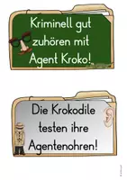 Vorschau - Unterrichtsreihen - Gut zuhören mit Agent Kroko: Einheitsübersicht (Kl. 2-3) - Seite 3