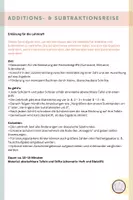 Vorschau - Spiele - Additions und Subtraktionsreise - Fachbegriffe der Mathematik - Seite 1