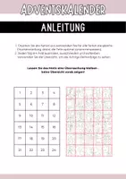 Vorschau - Mal- und Bastelvorlagen - Adventskalender Malen nach Zahlen - Weihnachten basteln - Seite 2