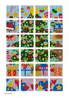 Vorschau - Mal- und Bastelvorlagen - Adventskalender Malen nach Zahlen - Weihnachten basteln - Seite 3