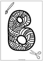 Vorschau - Mal- und Bastelvorlagen - Ausmalbilder Buchstaben Alphabet ABC – Kreative Malvorlagen für Konzentration & Motorik I Grundschule 1 2 I Kunstunterricht - Seite 2