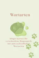 Vorschau - Spiele - Wortarten - Wortarten-Bingo für unterschiedliche Einheiten - Deckblatt
