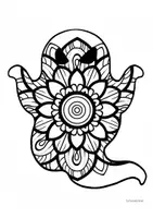 Vorschau - Mal- und Bastelvorlagen - Fensterbilder - Halloweenmandalas - Seite 3