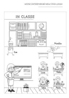 anteprima - Esercizi - Azioni contemporanee nello stesso luogo - In classe - Pagina 1