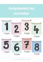 Vorschau - Bildkarten - Aufgabenkarten - Deckblatt