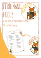 Vorschau - Arbeitsblätter - Materialpaket: Ergonomische Sitzhaltung - Seite 1