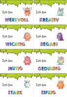 Vorschau - Bildkarten - Klassenmanagement - Mutmacher - positive Komplimente - Seite 2