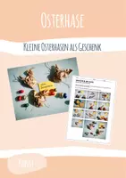 Vorschau - Mal- und Bastelvorlagen - kleines Ostergeschenk - Vertretung - Deckblatt