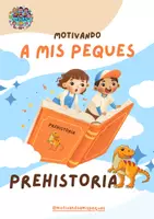 Vista previa - Unidades / Secuencias / Situaciones de Aprendizaje - PORTFOLIO - Fichas de trabajo Prehistoricas - Portada