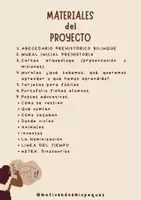 Vista previa - Unidades / Secuencias / Situaciones de Aprendizaje - Proyecto Didáctico: La Prehistoria - página 3