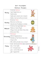 Vorschau - Mal- und Bastelvorlagen - Materialpaket: Ostern - Seite 1