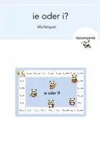 Vorschau - Spiele - Würfelspiel ie oder i Rechtschreibung - Deckblatt