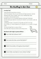 Vorschau - Arbeitsblätter - Zweifach differenzierte Lesetexte Klasse 3–5 - Seite 1