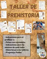Vista previa - Unidades / Secuencias / Situaciones de Aprendizaje - taller prehistoria - Portada