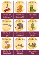 Vorschau - Spiele - Herbst - Lesespiel - Ich habe... Wer hat...? - Seite 2