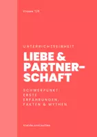Vorschau - Unterrichtsreihen - Unterrichtseinheit Liebe & Partnerschaft / LER / Ethik - Deckblatt